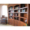 Новая мебель для дома Дешевые деревянные книжные шкафы с ящиками